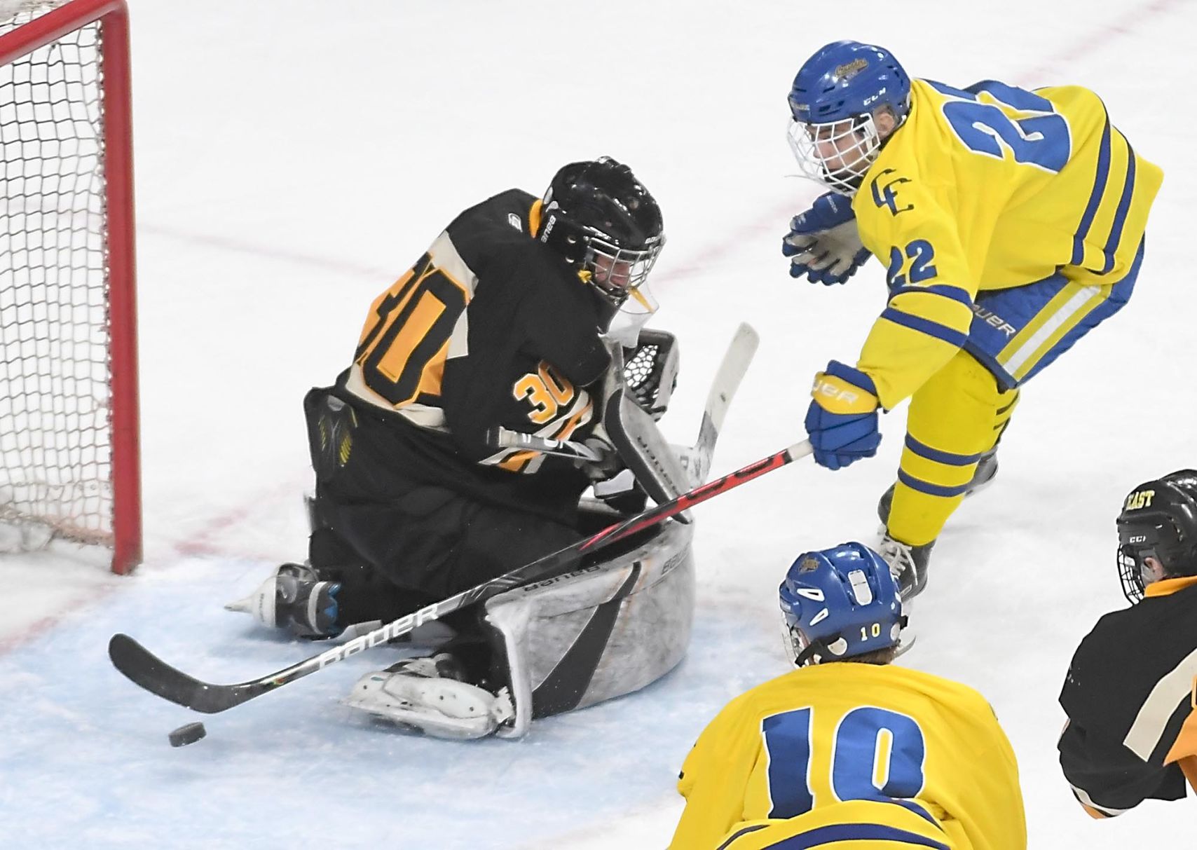 Mankato East/Loyola boys hockey v. St. Cloud Cathedral 4